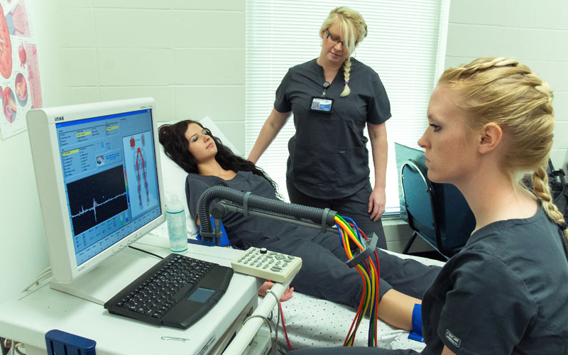 Sonography students