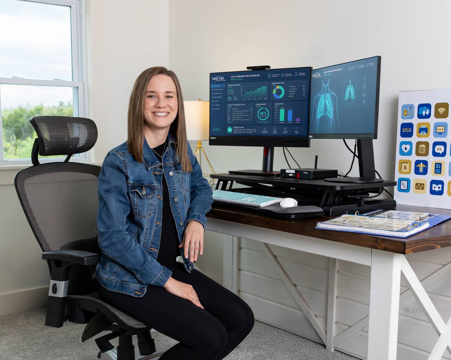 Health Information Technology worker