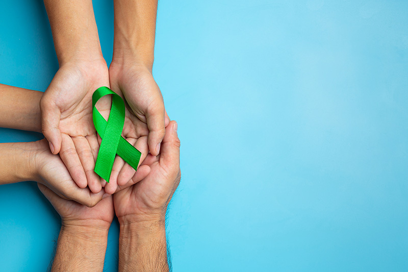 mental health green ribbon