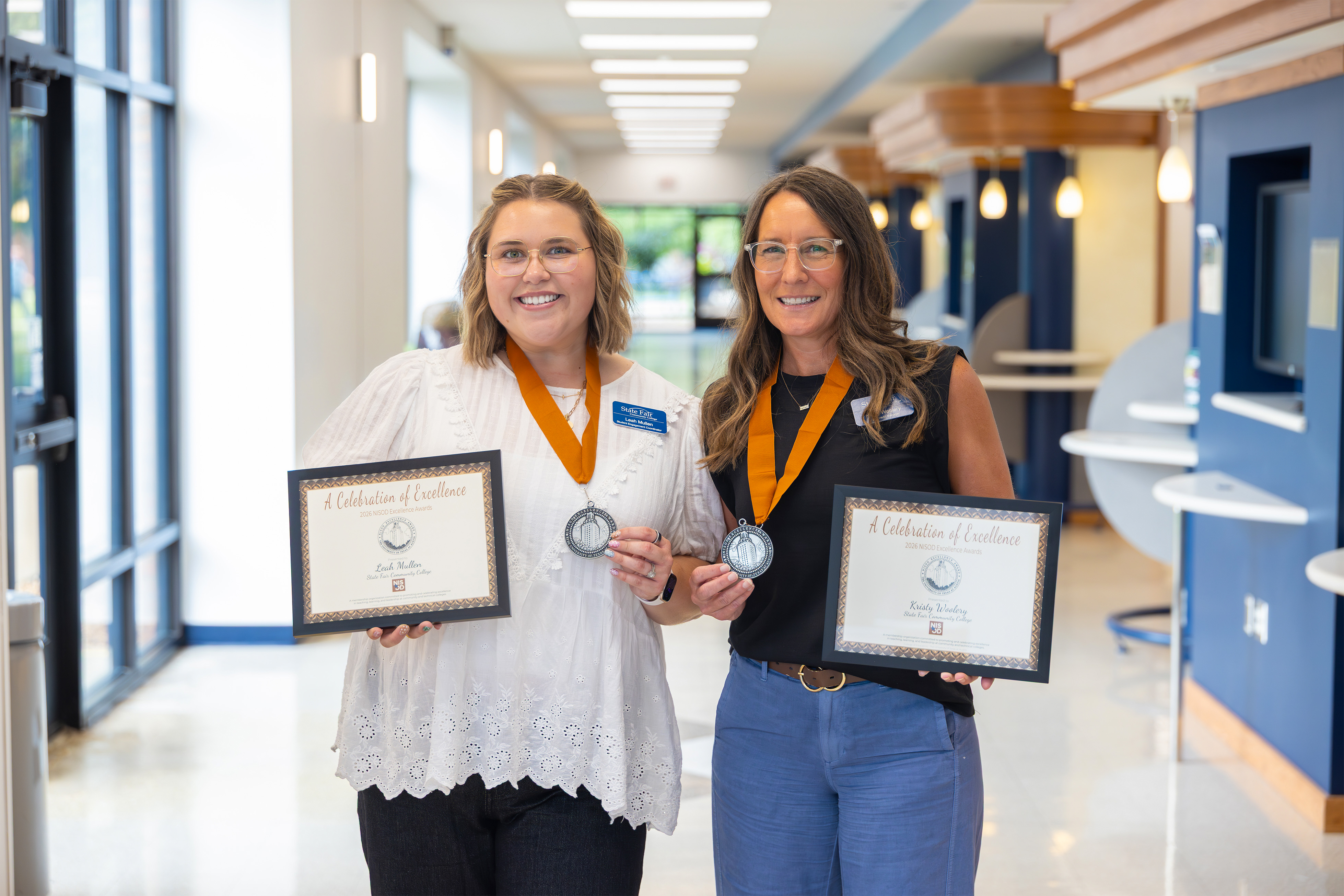 Kristy Woolery and Leah Mullen