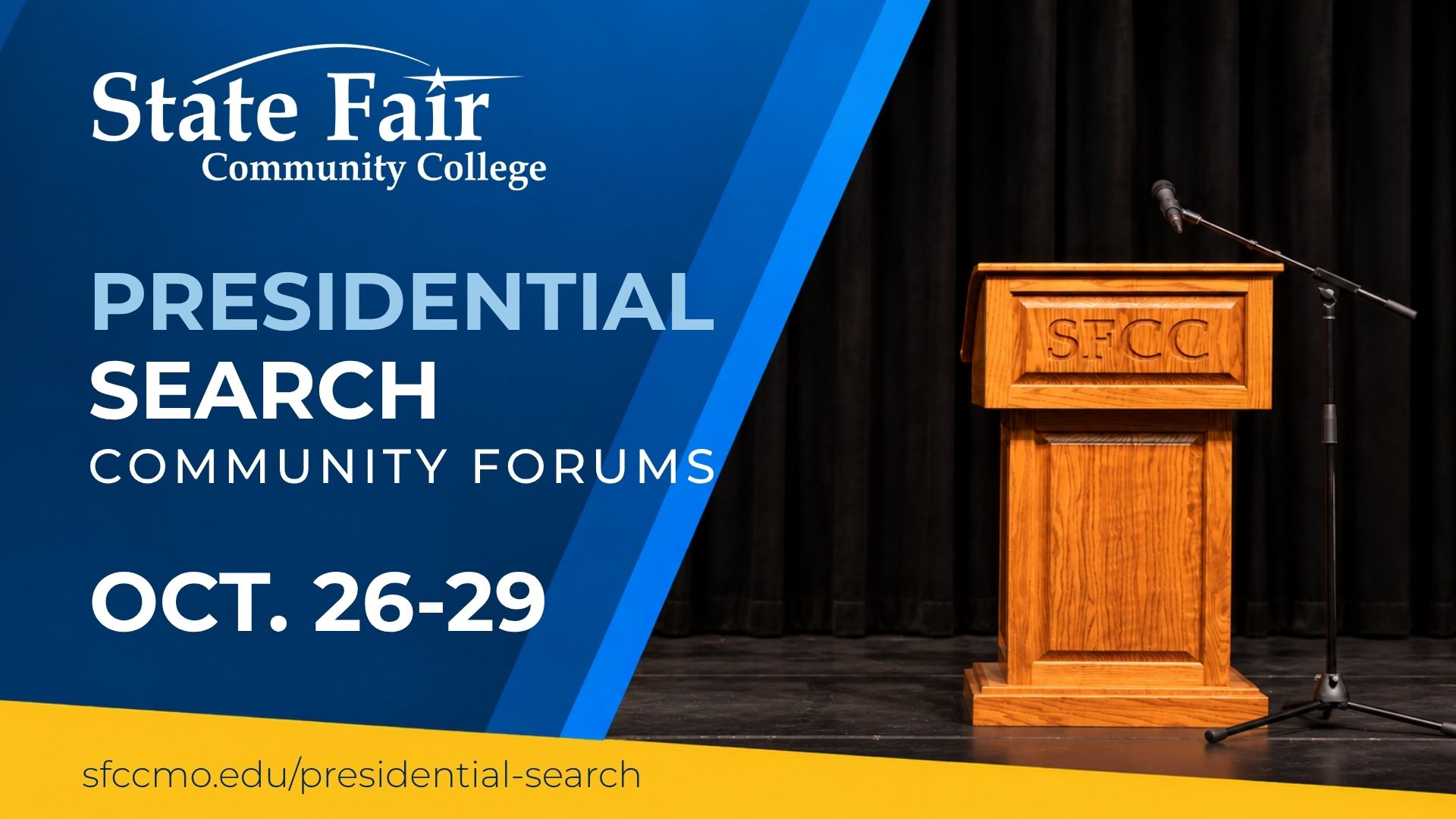 SFCC Presidential Search Community Forums