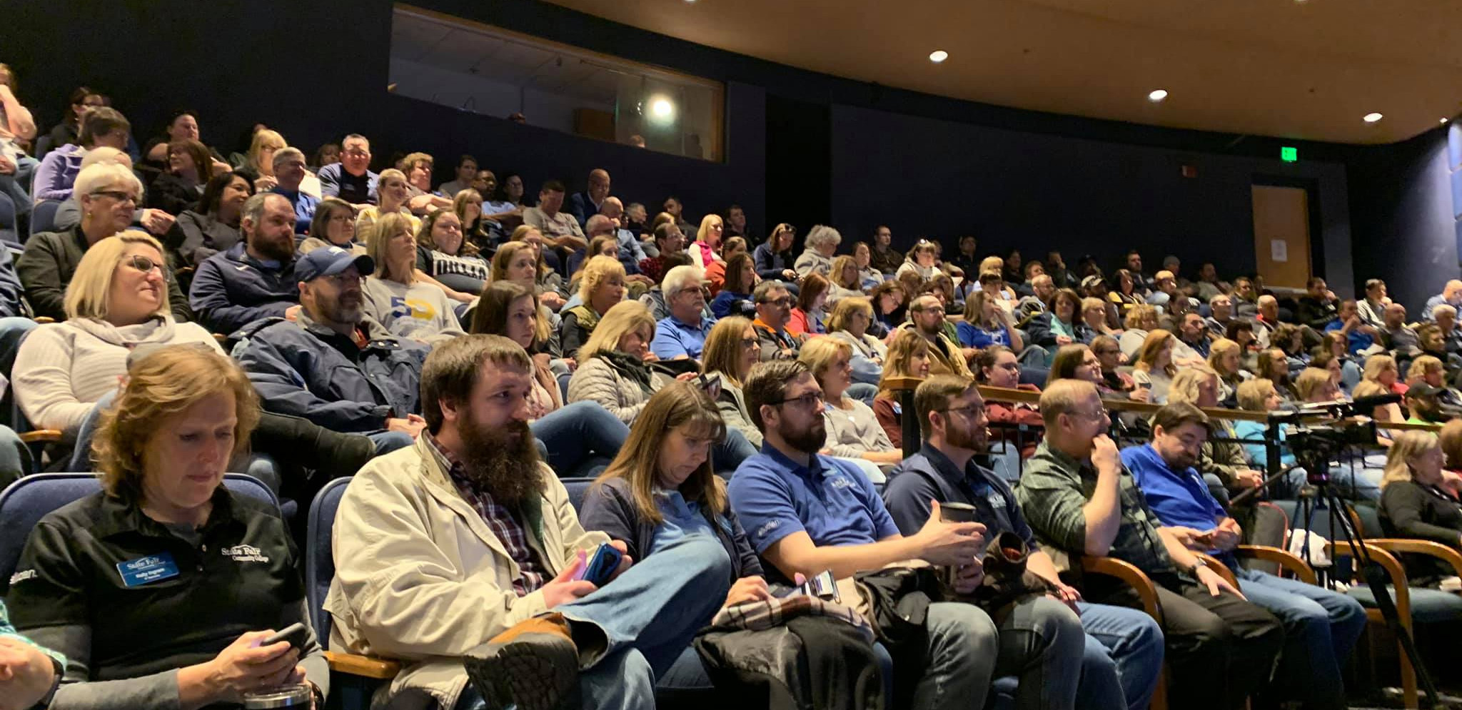 Audience of Faculty and Staff at Professional Development Day