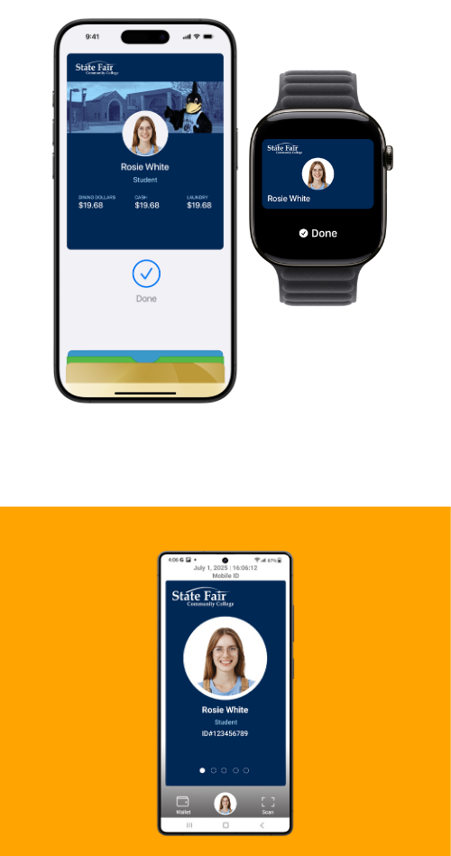 SFCC Bluecard on devices