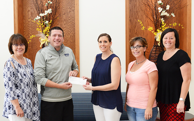 Read more about Paul Klover Soccer Association donates scholarship funds to SFCC Foundation