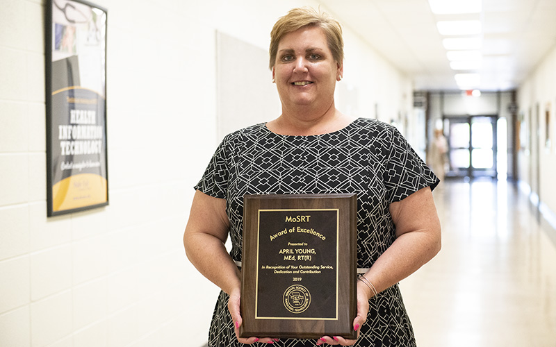 Read more about April Young receives MoSRT Award of Excellence