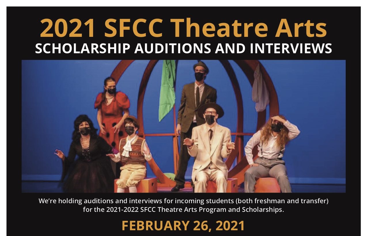 Read more about SFCC to hold Theatre Arts scholarship auditions, interviews Feb. 26