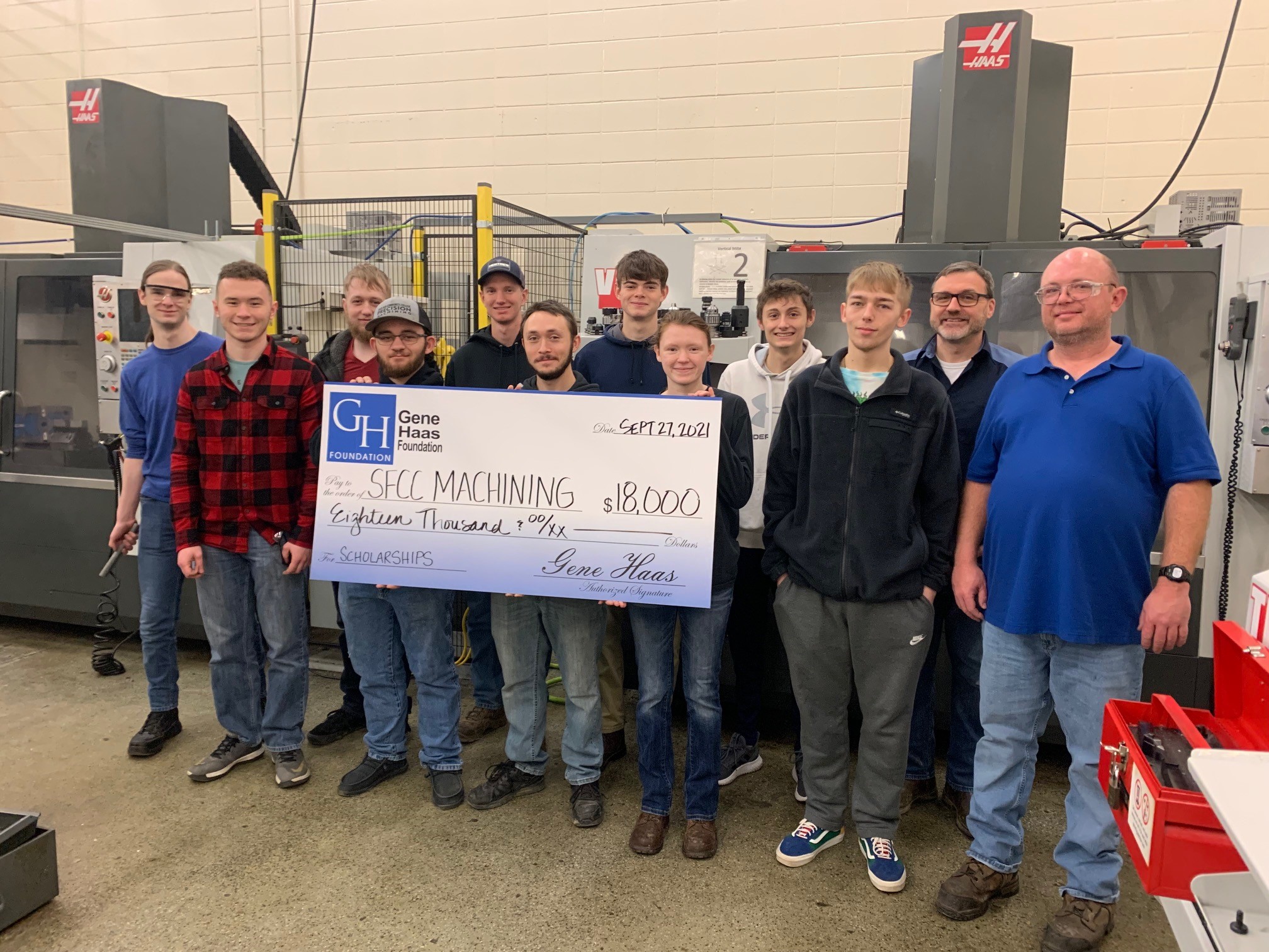 Read more about Gene Haas Foundation gives $18,000 to SFCC, awards scholarships