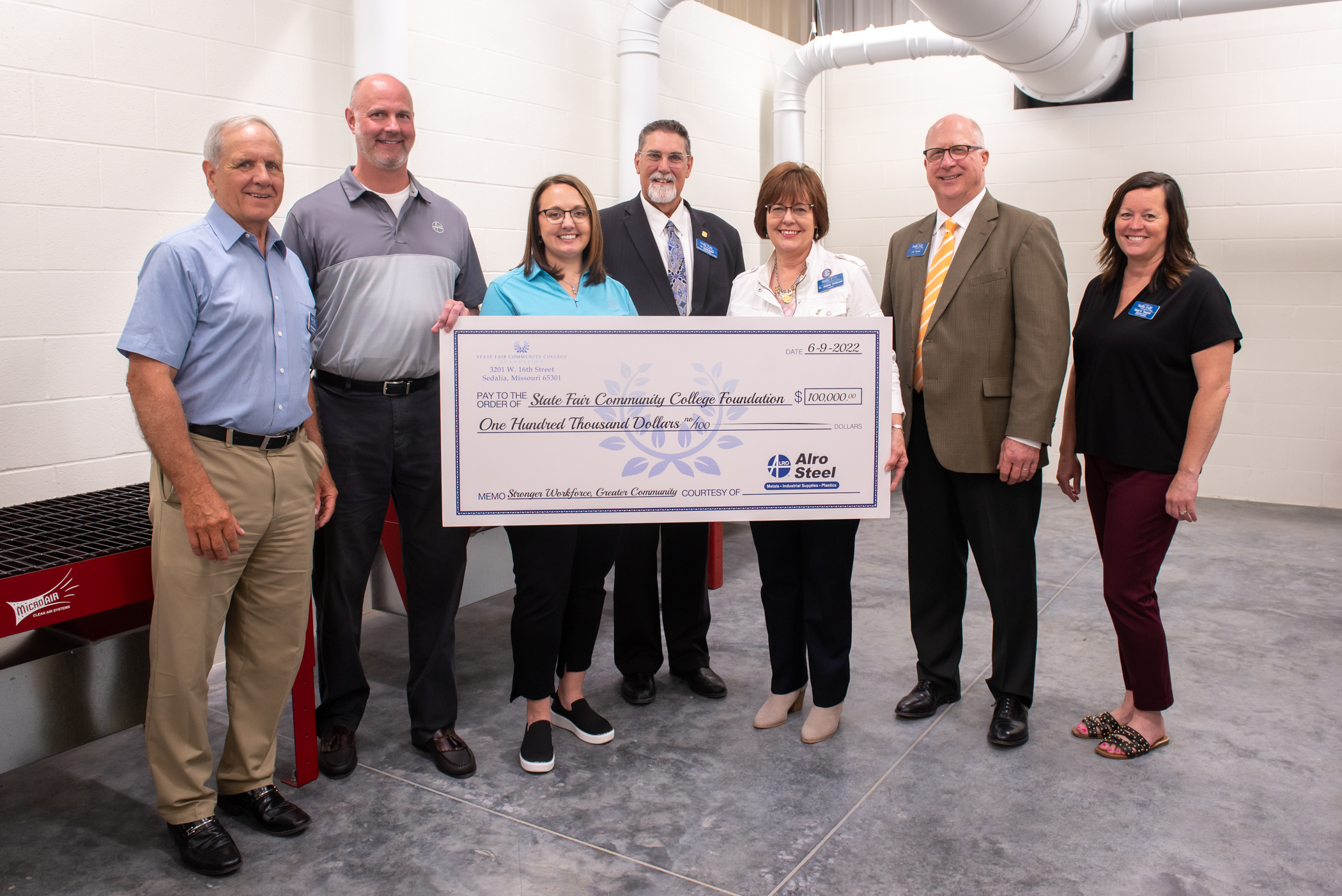 Read more about Alro Steel donates $100,000 to SFCC’s capital campaign