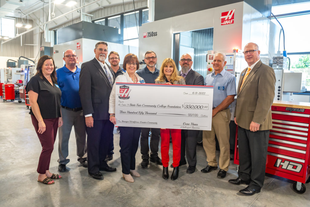 Donation from Gene Haas