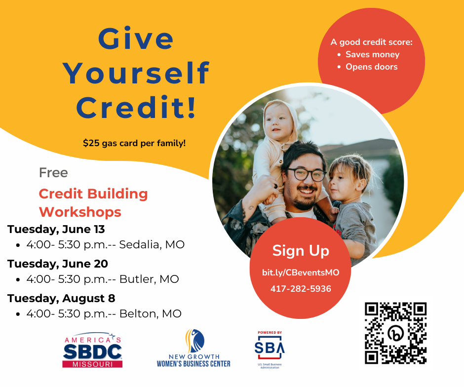 Read more about Missouri SBDC to host free credit building workshop June 13