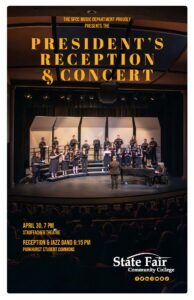 SFCC Music Arts to Present the President’s Reception & Concert April 30