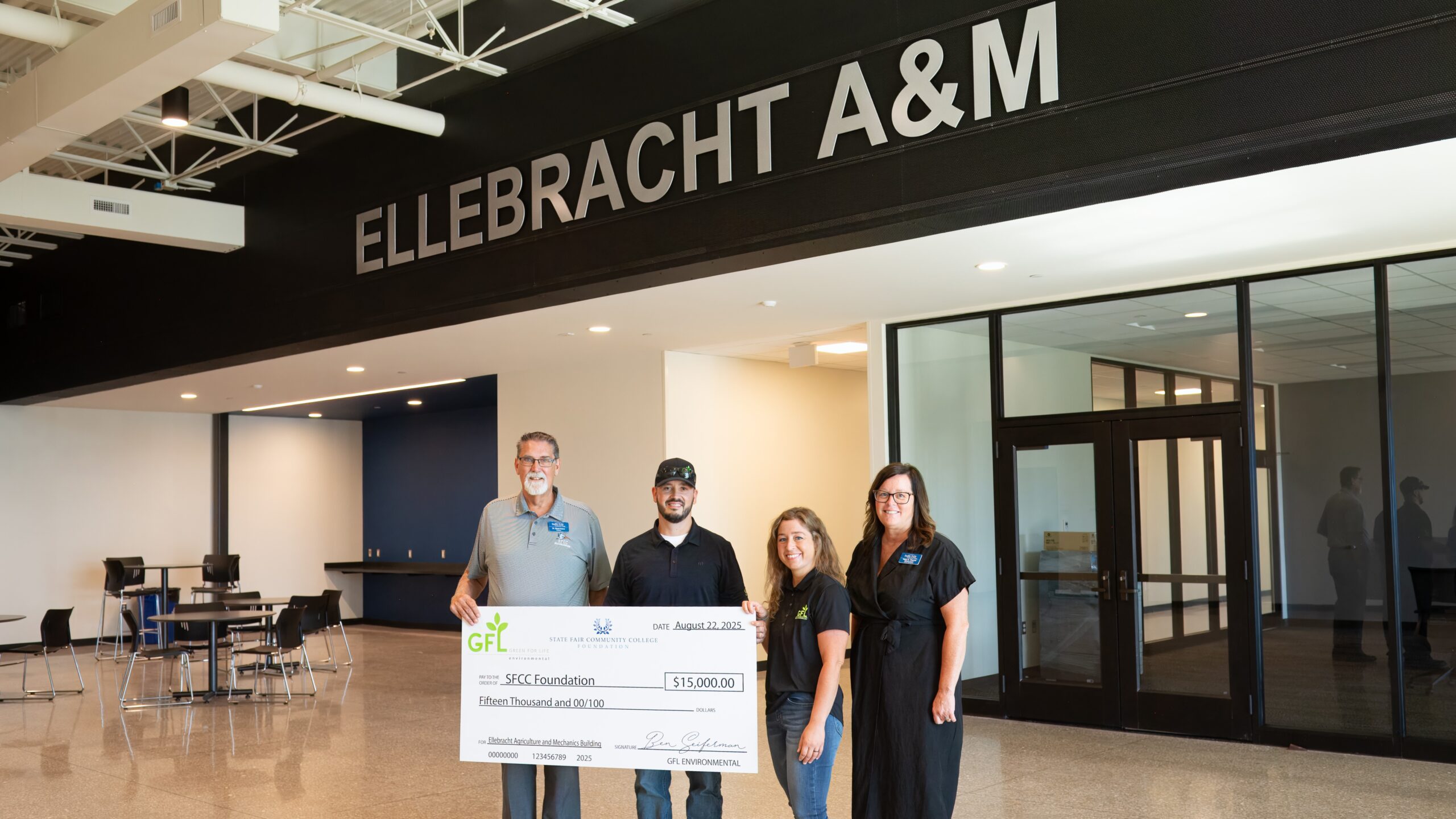 Read more about GFL Environmental Donates $15,000 to Support Agriculture and Technical Training at SFCC