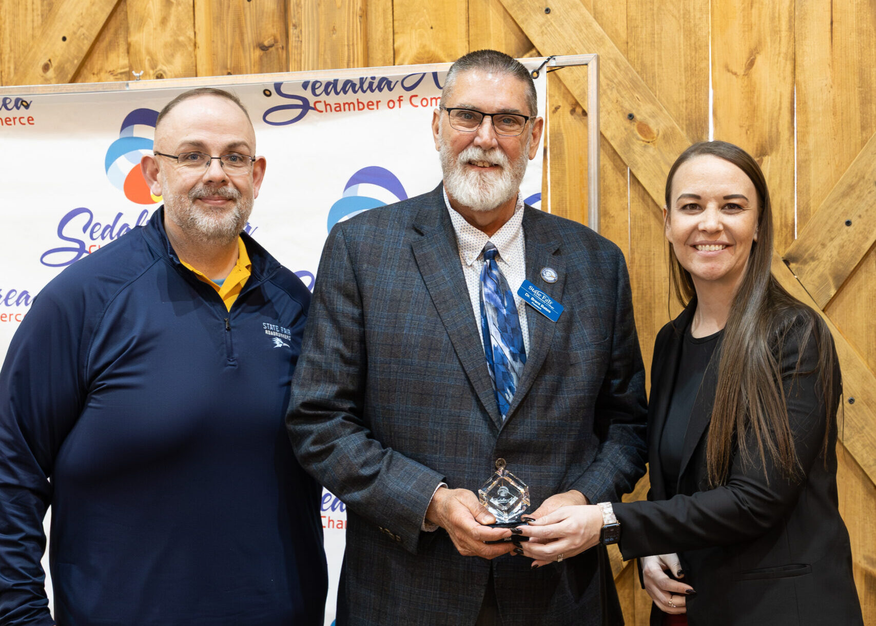 Read more about SFCC President Dr. Brent Bates Receives Legacy Award from Sedalia Chamber